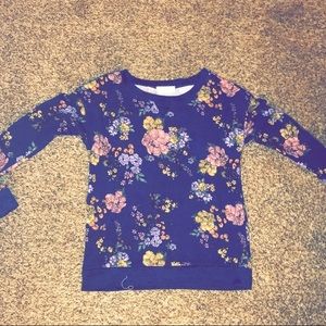 Floral Sweatshirt